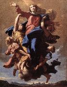 Nicolas Poussin The Assumption of the Virgin oil on canvas